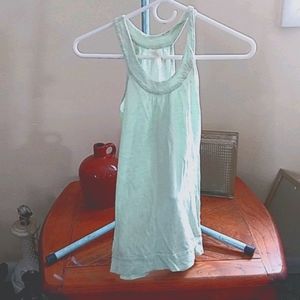 Light green summer tank
